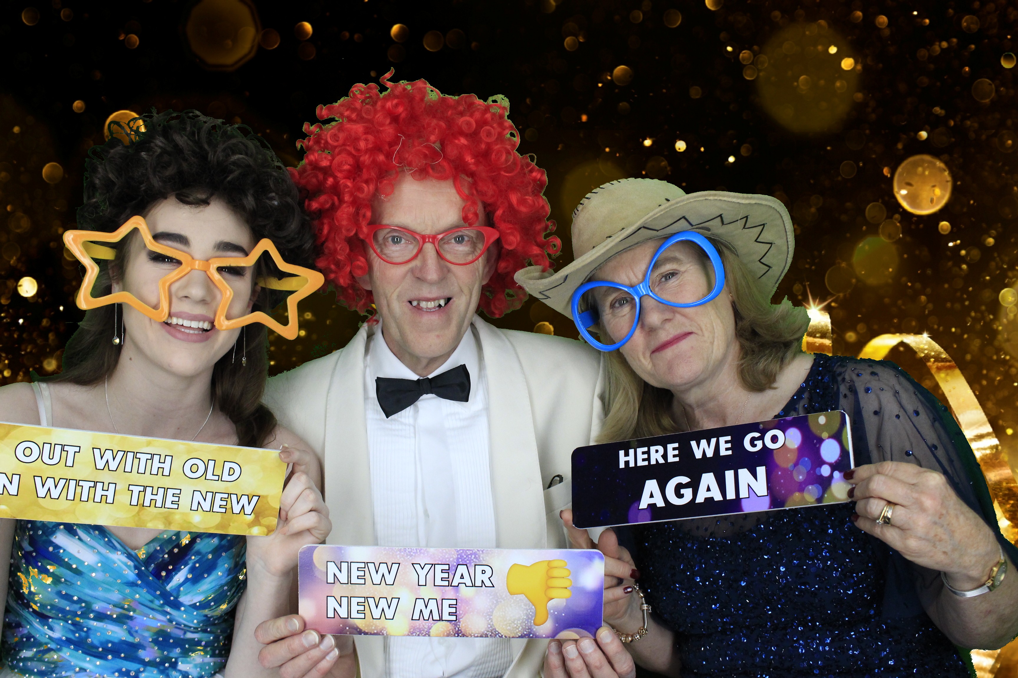 New Years Eve Party Silvermere | View more photos from the event at gallery.myphotoboothexperience.co.uk/u/MyPhotoBoothExperienceLtd/New-Years-Eve-Party-Silvermere